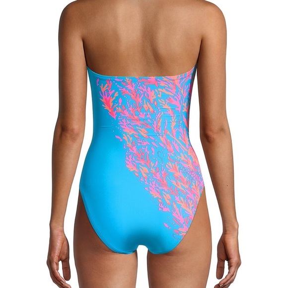{Lilly Pulitzer} Brand New Teslee Convertible One Piece Swimsuit - Picture 6 of 12